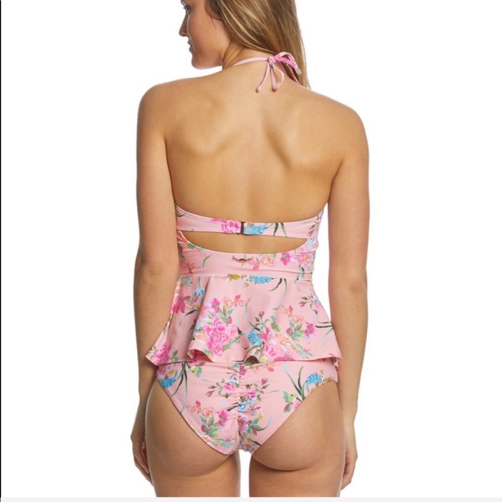 NWT Betsey Johnson Midnight Garden Tankini Top - Picture 3 of 8